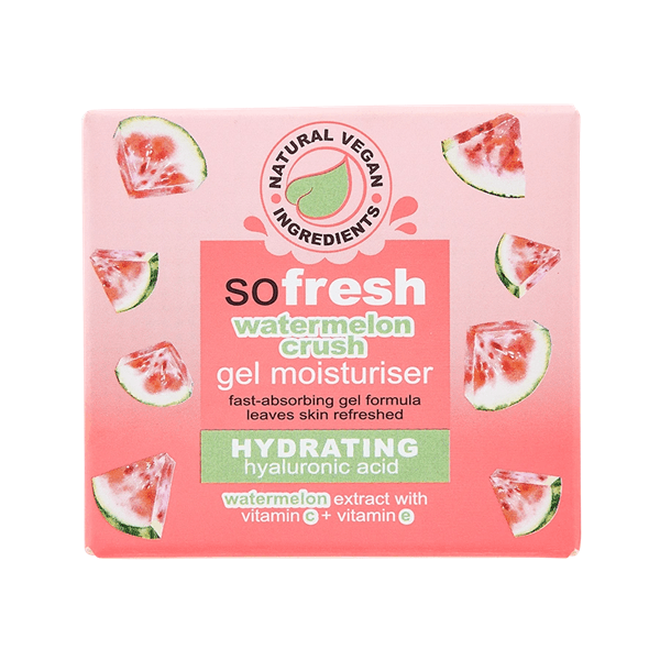 „XBC So Fresh Watermelon Crush гел-овлажнител 50 мл – предна опаковка“