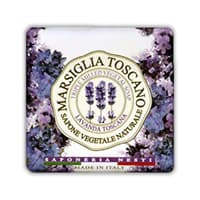 Nesti Dante Marsiglia Toscano Lavanda Natural Scented Soap в елегантна опаковка, натурален сапун с аромат на лавандула.
