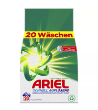 Ariel Universal+ Schnell Auflösend 1.2 kg – универсален прах за пране (20 пранета)