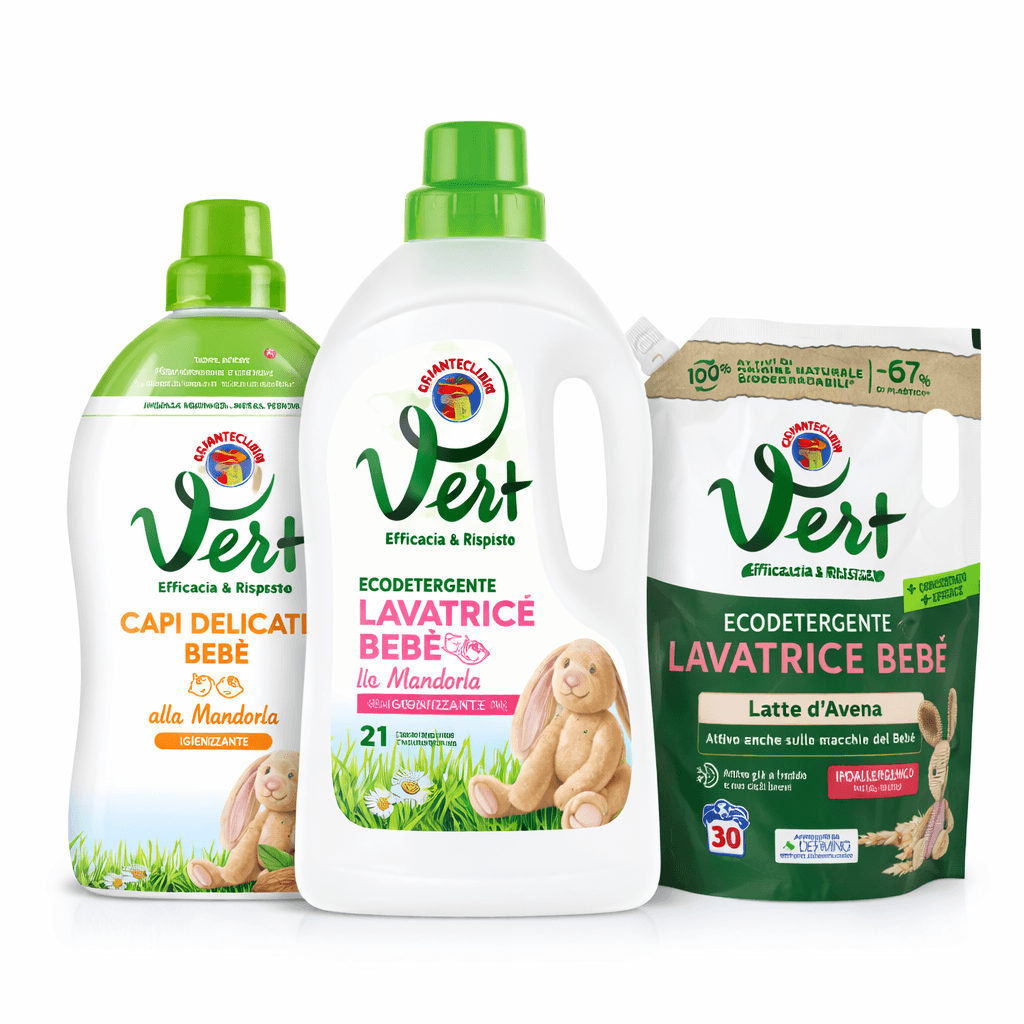 Vert Detergents for Babies' Clothes | Еко детергенти за деликатни детски дрехи с аромати