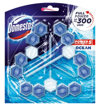 Тоалетно Блокче Domestos Power 5 Ocean 3 бр