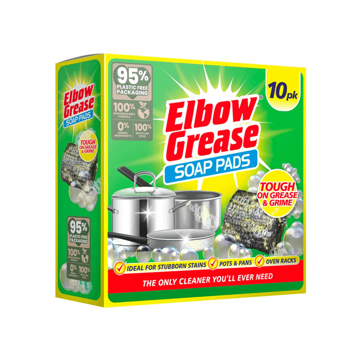 Elbow Grease Magic Eraser – Вълшебни меламинови гъби 2 бр. за упорити замърсявания

