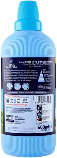 Felce Azzurra Ammorbidente Concentrato Pura Freschezza – инструкции и информация за употреба