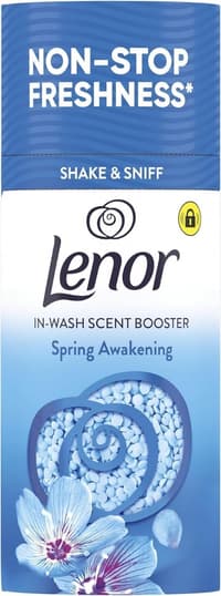 Lenor Spring Awakening – ароматни перли за пране, In-Wash Scent Booster, предна страна