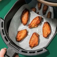 Air Fryer Кръгли Незалепващи Подложки за месце, крилца и др