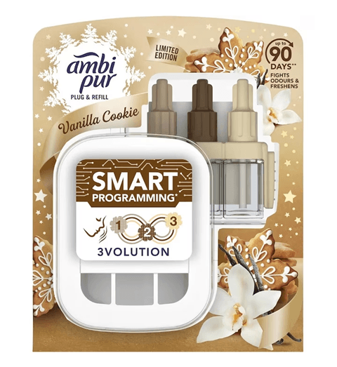 Ambi Pur 3Volution Vanilla Cookie – комплект устройство и 3 пълнителя
