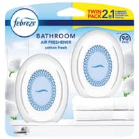 Ambi Pur Cotton Fresh Двоен Ароматизатор за Баня 2 бр