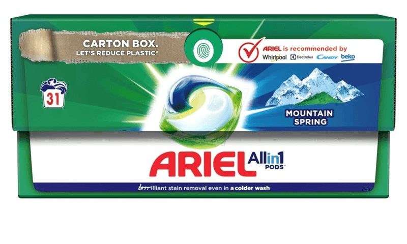 Ariel All-in-1 Pods Mountain Spring – Капсули за пране

