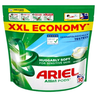 Ariel All in 1 PODS Sensitive Skin Капсули за Пране 50 бр