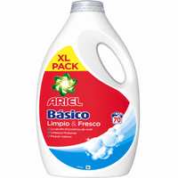Ariel Basico Течен перилен препарат XL Pack 70 пр