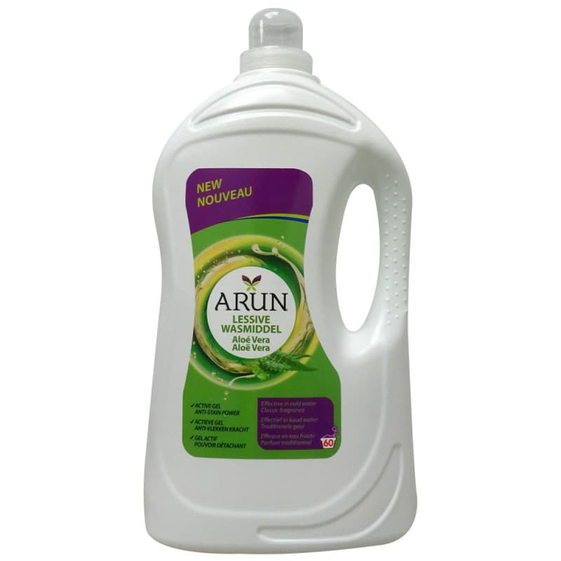 Arun Aloe Vera гел детергент – предна страна 4 л
