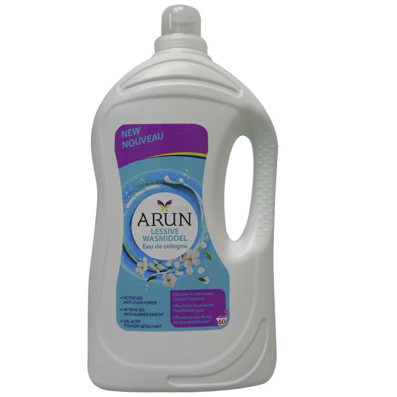 Бутилка Arun Eau de Cologne гел‑прах 4 л – предна страна
