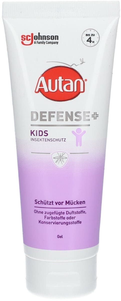 Autan Defense+ Kids Gel 100 ml – туба отпред