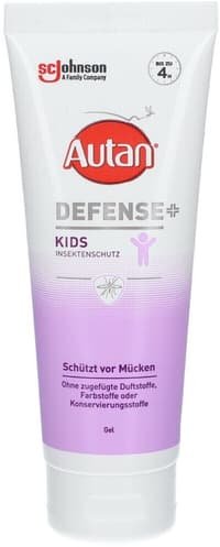 Autan Defense+ Kids Gel 100 ml – туба отпред
