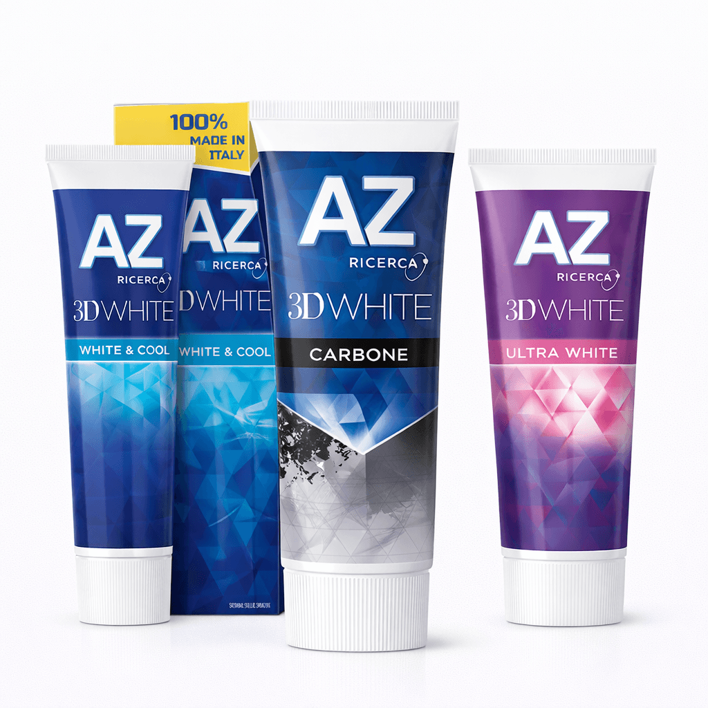 AZ 3DWhite Серия Пасти за по бели Зъби - избор на вариант