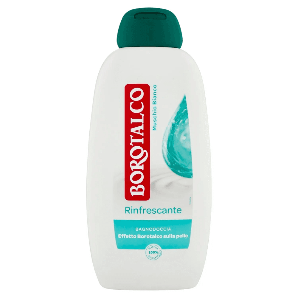 Borotalco Bagnodoccia Rinfrescante Muschio Bianco – 450 ml, душ-гел с бял мускус