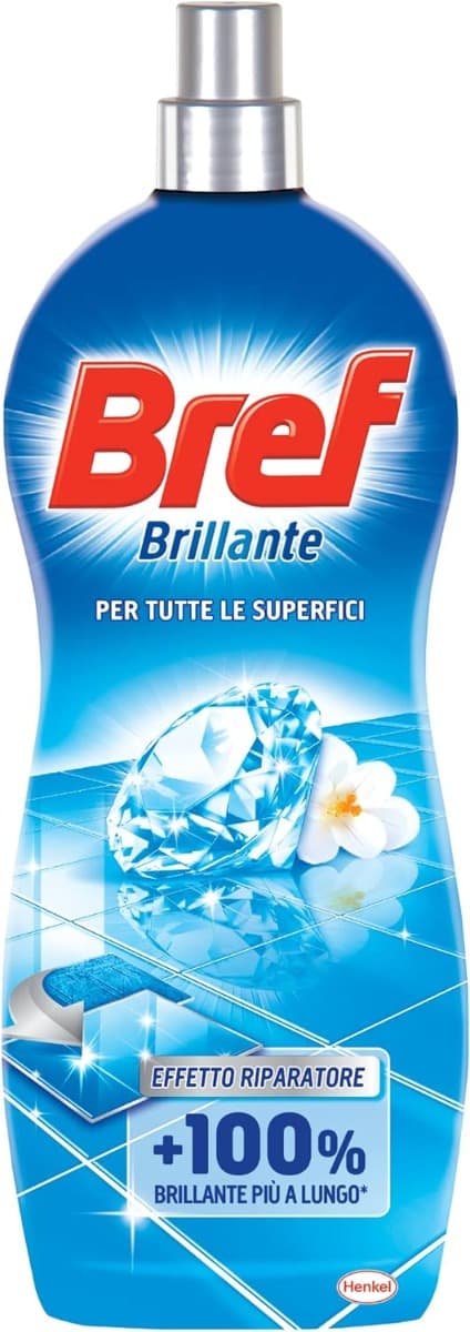 Bref Brillante Pavimenti 1.25 л – почистващ препарат за подове, опаковка отпред