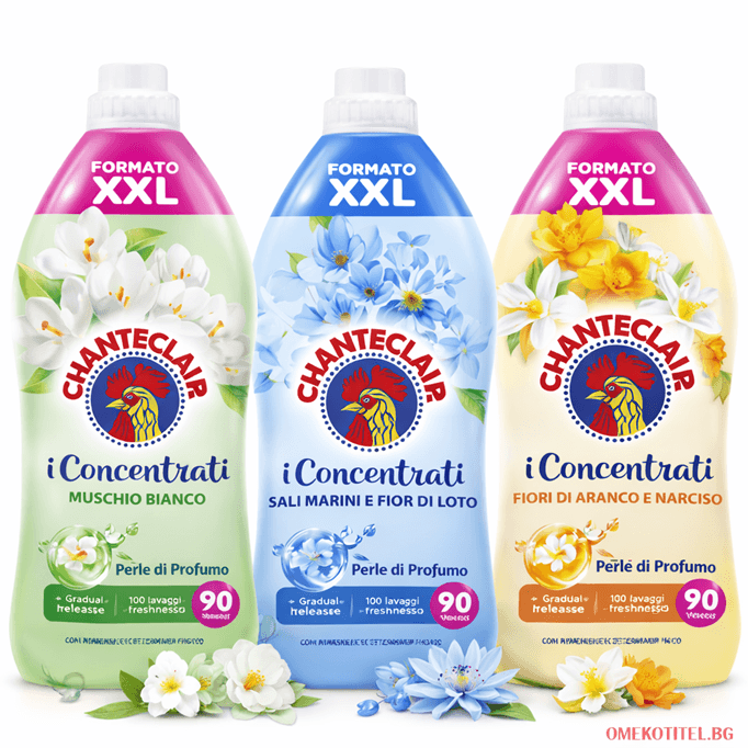 Серия концентрирани омекотители Chanteclair i Concentrati XXL