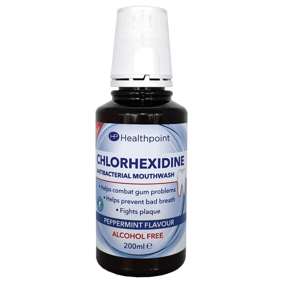 Chlorhexidine Peppermint Вода за уста Без Алкохол 400 мл