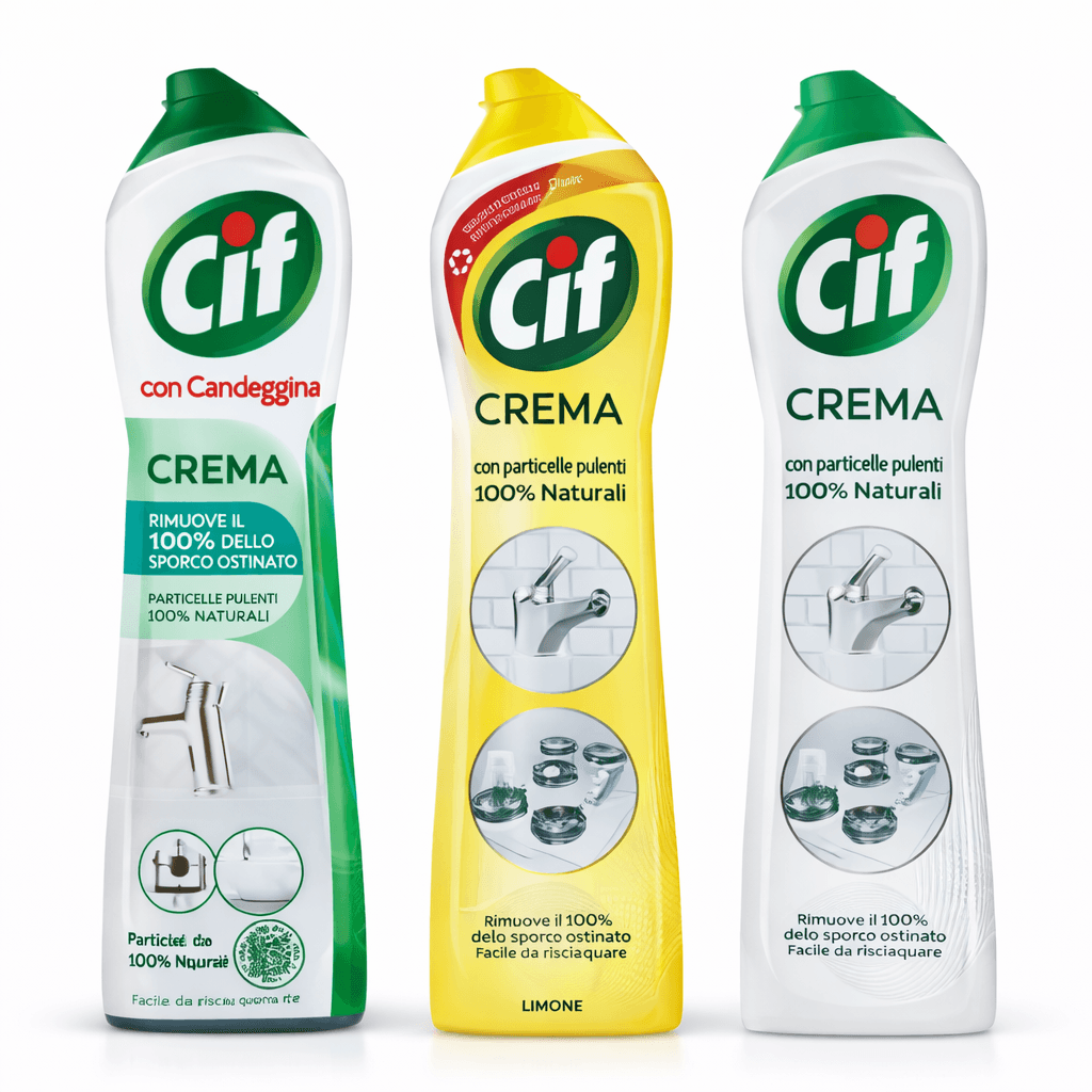 CIF Cream Серия Почистващи Препарати - Варианти