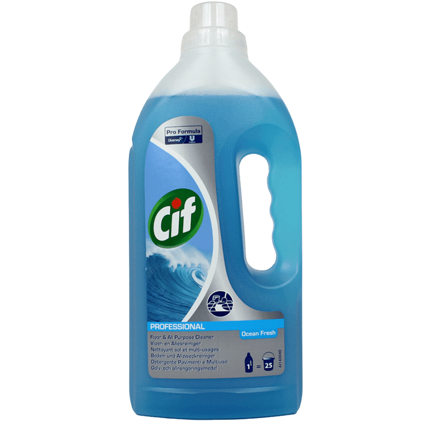 Cif Pro Formula Ocean Fresh – бутилка 1 л, предна страна

