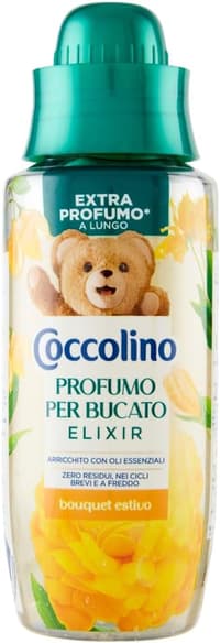 Бутилка Coccolino Elixir Bouquet Estivo 342 ml – парфюм за пране

