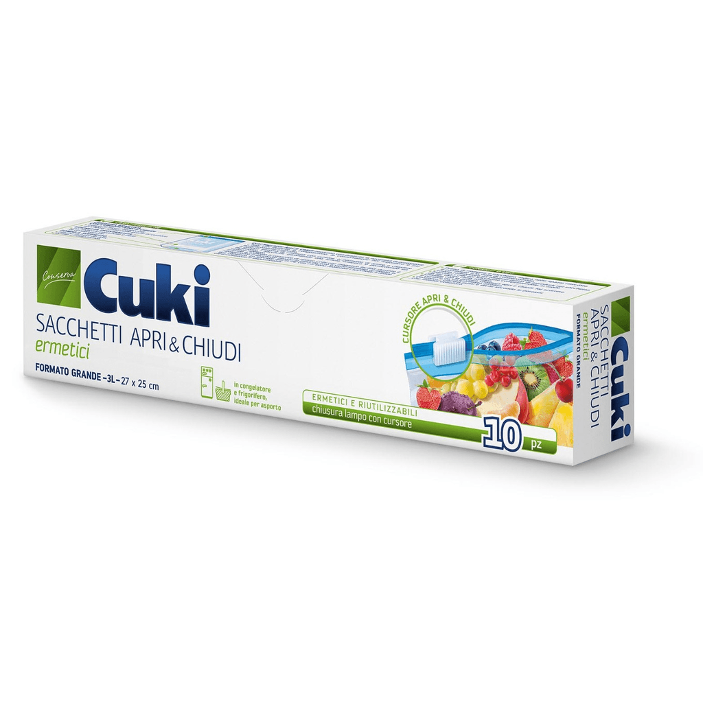 Cuki Пликове с Цип за съхранение на храна 27x25 ZIPLOCK 10 бр