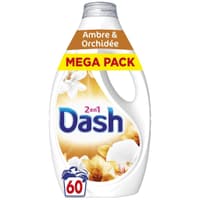 Dash 2 в 1 Ambre & Orchidé Универсален Препарат 60 пр