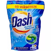 Dash 3in1 Alpine Fresh Капсули за Бяло Пране 60 бр