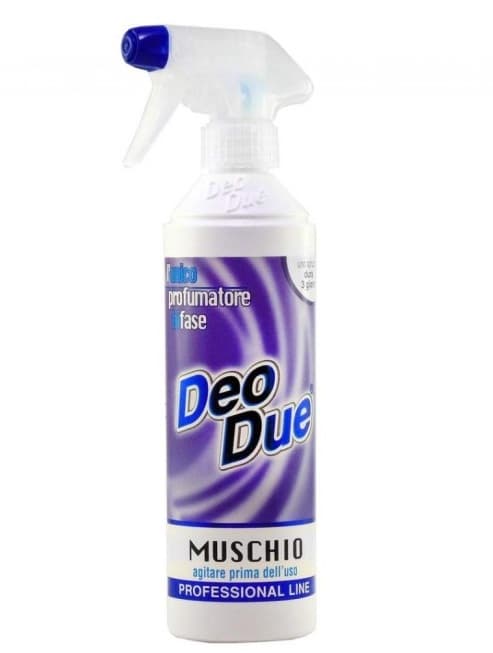 Deo Due Muschio Bianco Би-Фазен Освежител за Материи 500 мл