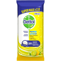 Dettol Multi-Purpose Универсални почистващи кърпички 110 бр