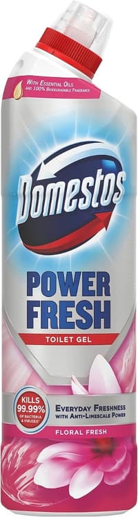 Domestos Floral Fresh Гъста Белина за Почистване на Тоалетни 750 мл