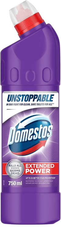 Domestos Lavender Blast Гъста Белина за Почистване на Тоалетни 750 мл
