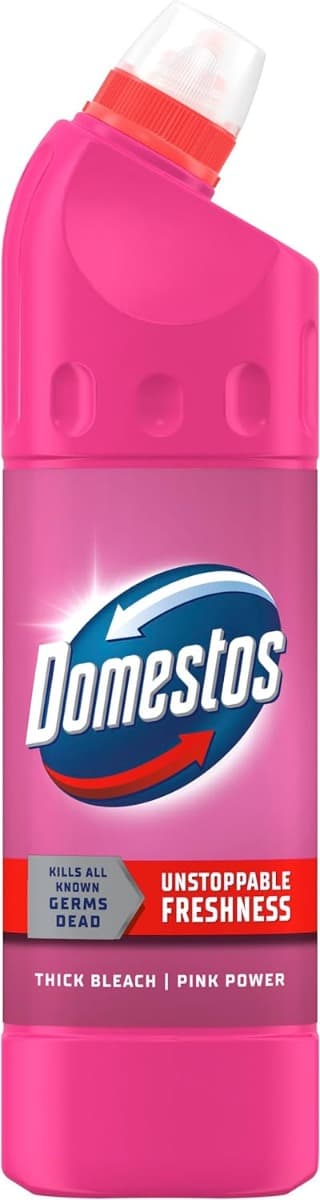 Domestos Pink Power – Плътна белина с аромат Pink Fresh – 750 мл