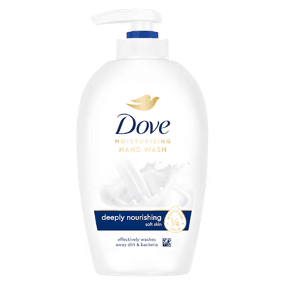 Dove Beauty Cream Hand Wash – предна страна на опаковката