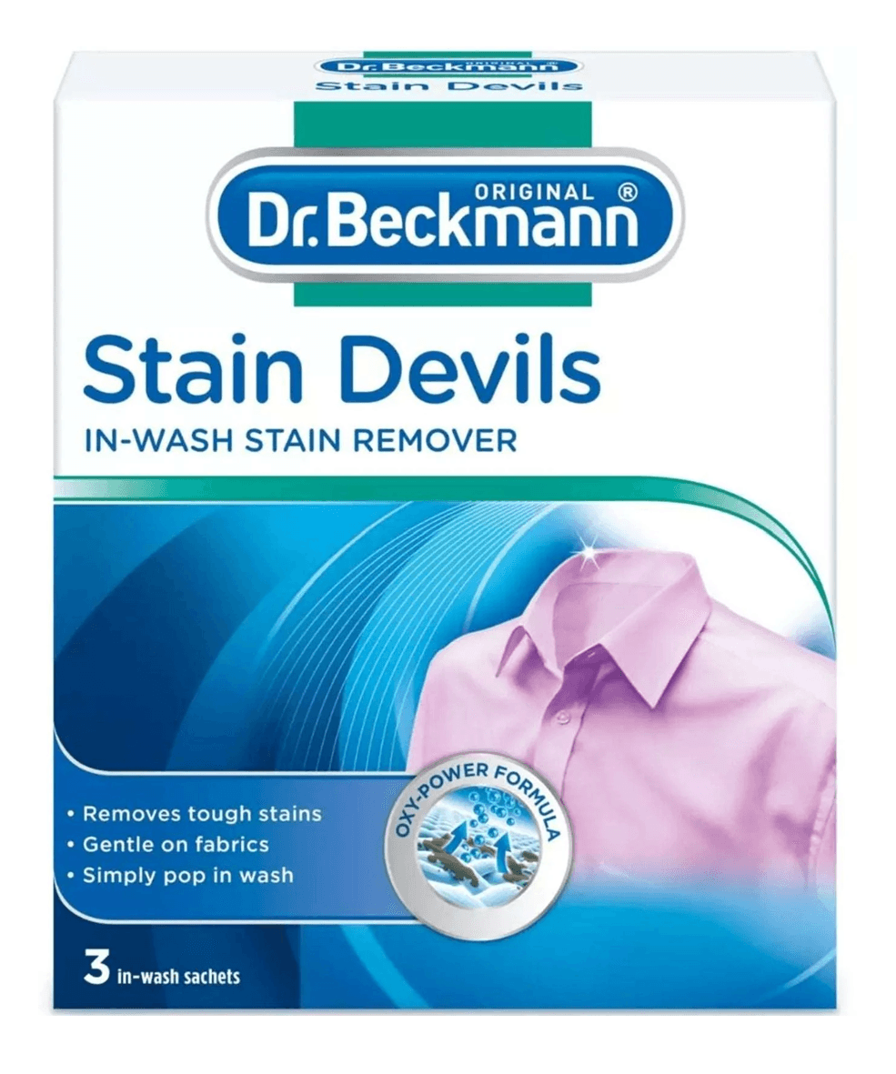 Dr. Beckmann In-Wash Stain Remover Ultra – опаковка 3 x 40 г