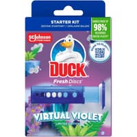 Duck Fresh Discs Virtual Violet Гел дискове за тоалетна плюс апликатор