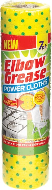 Elbow Grease Super Size Универсални почистващи кърпи 7 броя
