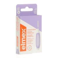 Elmex Interdental Brush ISO 6 – кутия отпред, 8 бр., 1.1 mm, лилави