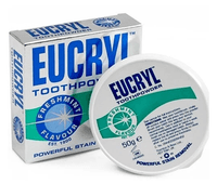Eucryl Toothpowder Fresh Mint Пудра Премахване на петна по Зъби 50 г