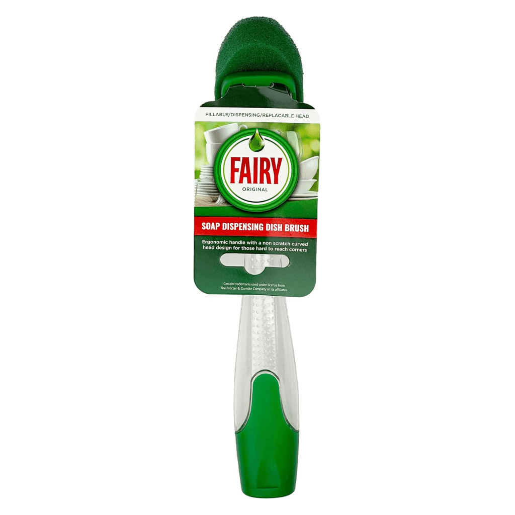 Fairy Четка за миене на съдове с дозатор за препарат