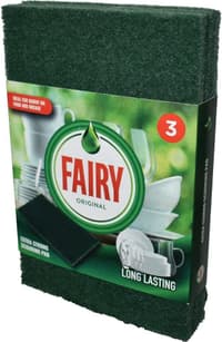 Fairy Long Lasting Гъба с Подсилена Абразивна Текстура 3 бр