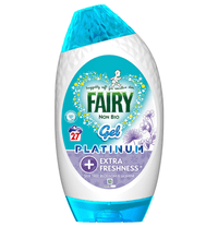 Fairy Platinum Non-Bio Гел за Пране Копринено Дърво и Жасмин 27 пр