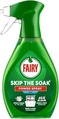 Fairy Power Spray Fresh Обезмаслител за Съдове и Повърхности 650 мл
