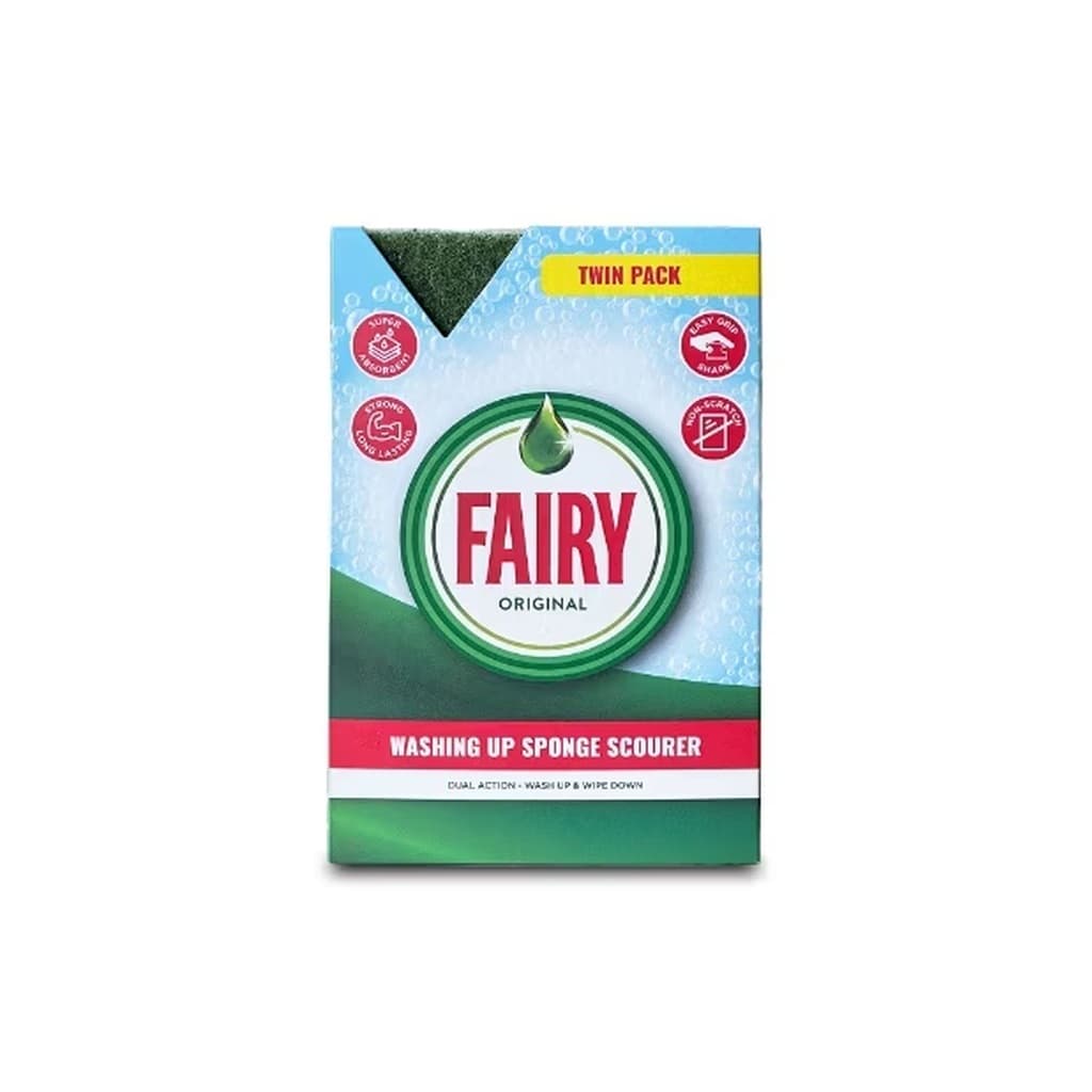 Fairy Sponge Scourers Кухненски гъби за миене на Съдове 2 бр