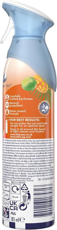 Febreze Fruity Tropics спрей 185 мл – състав и употреба