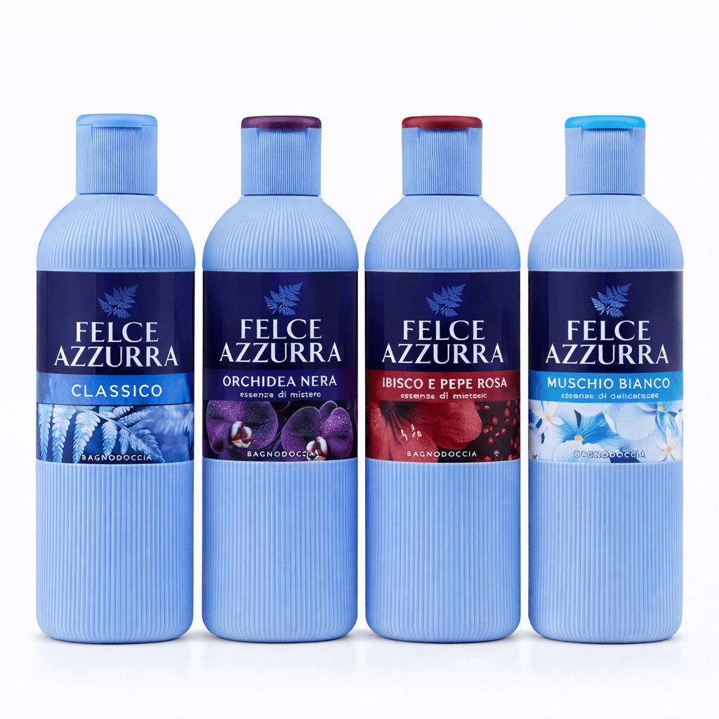 Felce Azzurra душ гелове – фронтален изглед