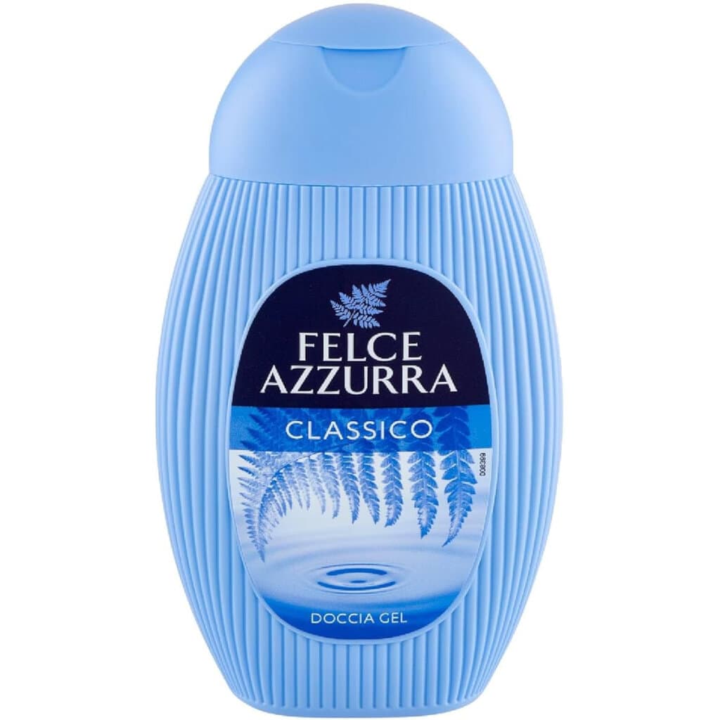 Душ гел Felce Azzurra – Класик – 250 мл – Преден изглед на опаковката.