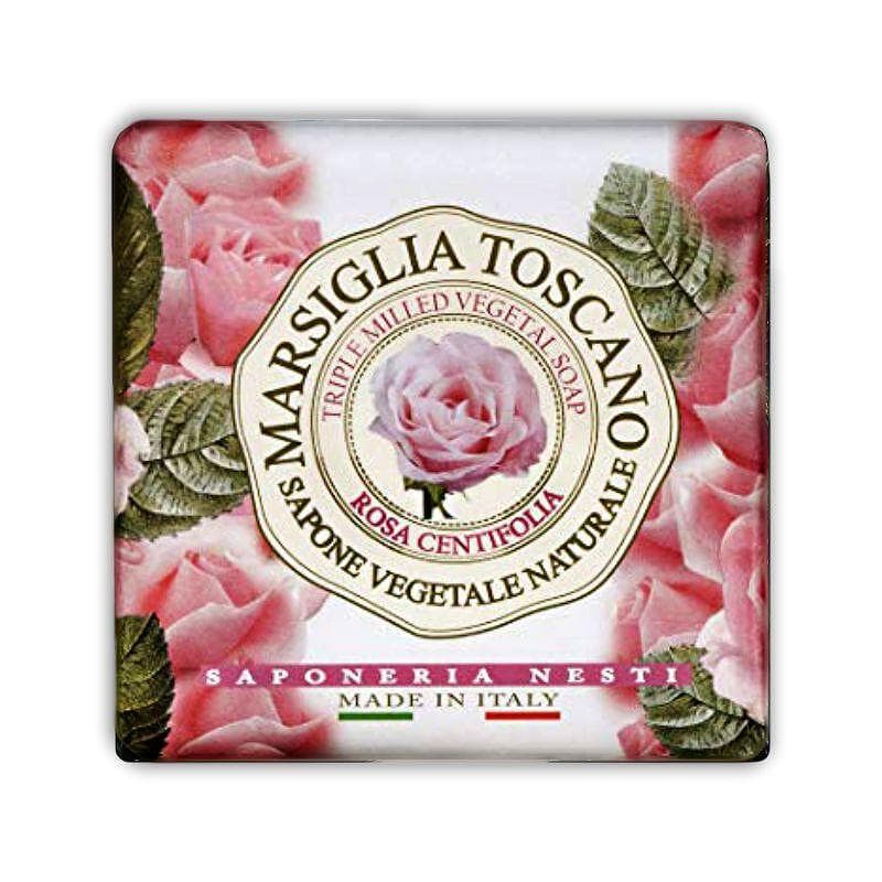 Nesti Dante Rosa Centifolia Natural Scented Soap в елегантна опаковка, натурален сапун с аромат на роза центифолия (200 г).
