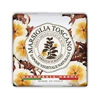 Nesti Dante Marsiglia Toscano Tabacco Italiano Natural Scented Soap в елегантна опаковка, натурален сапун с аромат на италиански тютюн (200 г).
